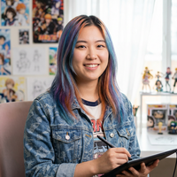 大象传媒动漫画师林小雨